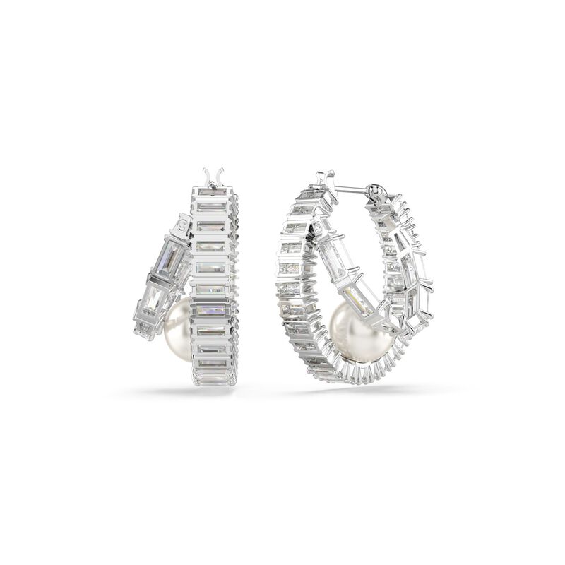 Swarovski x Ariana Grande Hoop Earrings image number 3